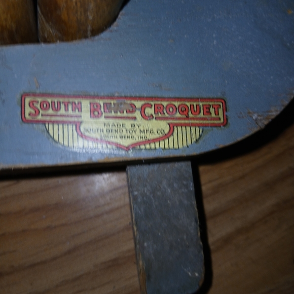 South Bend Croquet Set with Wooden Mallets - Picture 8 of 8